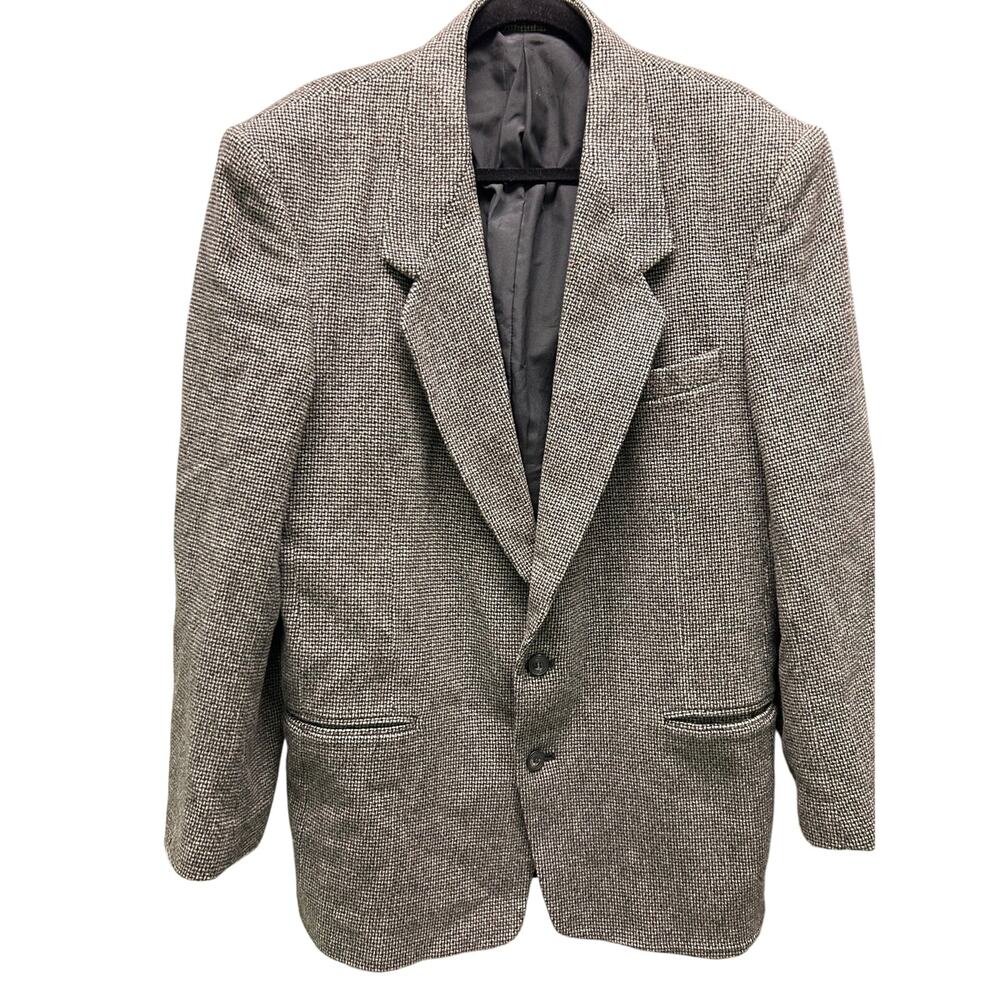 Harvé Bernard Wool Blend Blazer 44R